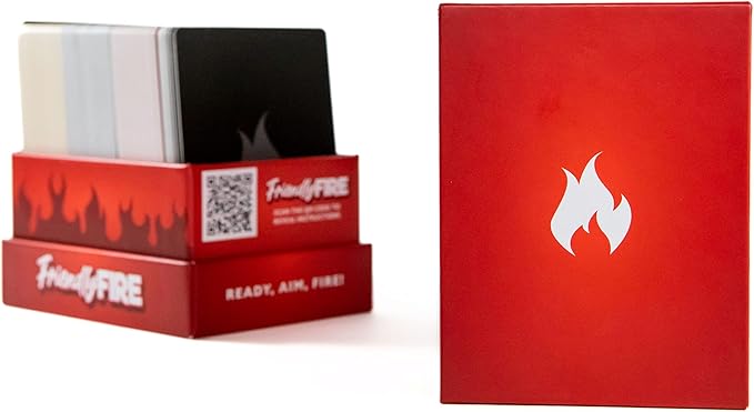 Friendly Fire Roasting Card Game for Adults - Ideal for Memorable Family Nights, Adult Game Night, and Hilarious Parties - Funny Gifts for Adults