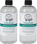 Tusc & Pine InstaVar™ Gloss Picture Varnish - Archival Quality Varnish for Oil, Alkyd, and Acrylic Artists - 16.9oz Bottle - 2 Pack