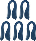 PATIKIL 600pcs Quilling Strips Paper 1/8"(3mm) 39cm Origami Paper Quilling Strip for Art DIY Hand Craft Christmas, Dark Blue