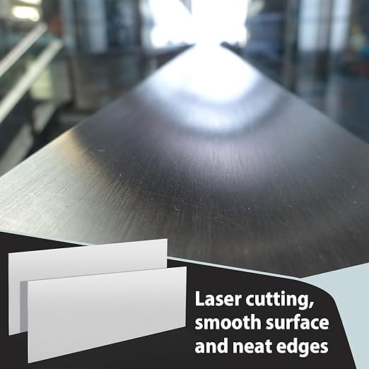 1 Pack 5052 Aluminum Sheet Metal 48" x 96" Aluminum Plate 1/25 (0.04''/1mm) Inch Thickness Rectangle Metal Panels for Industry Crafting Handcraft DIY Projects