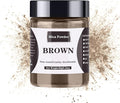 Mica Powder - 60g Mica Powder for Epoxy Resin - Pearl Pigment Powder Dye for Resin/Eye Shadow/Soap Making/Nails/Bath Bombs etc. (Brown)
