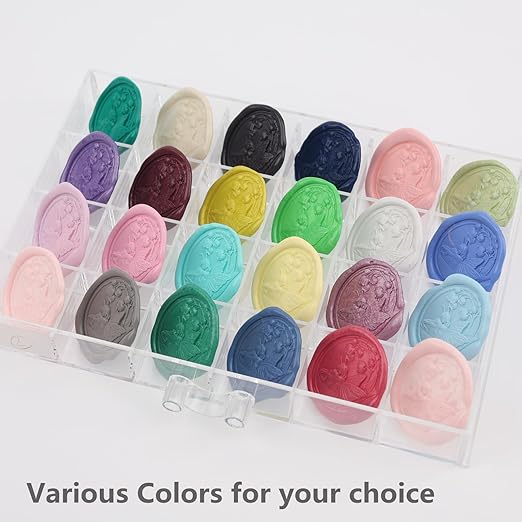 20pcs Glue Gun Wax Seal Sticks for Wedding Invitations, Envelope Letter Sealing (20, Baby Blue)