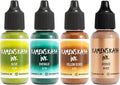 Alcohol Ink Set #5: Matched Color Combination of Alcohol Inks, 4 pcs. 0.51 fl oz (15 ml) Each