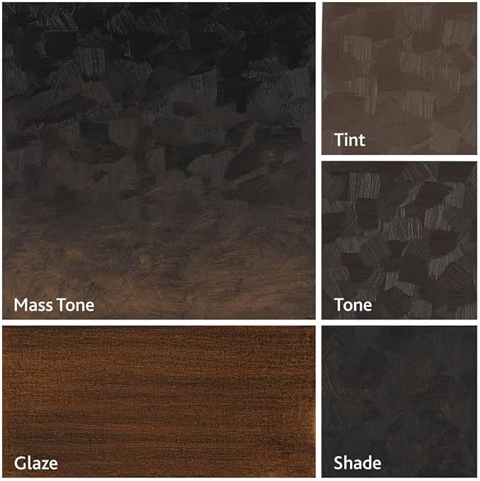 Tusc & Pine Artist Oil Paint - Burnt Umber Cool, 150 ml, Non-Yellowing, Rich & Creamy Consistency, Maximum Pigment Load, Small Batch Milled Oil Paints Made in the USA for Professional Artists