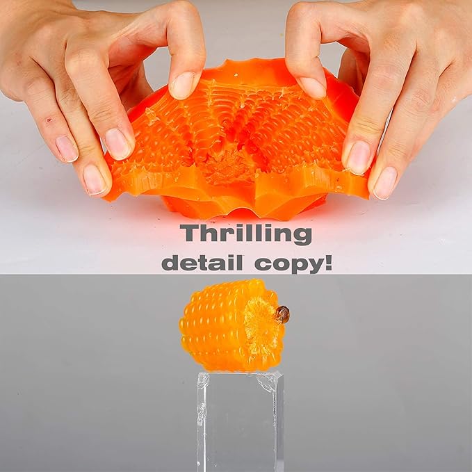 BBDINO Silicone Mold Making Kit, 15A Fast Cure Silicone for Mold Making 2.2 lb(35 Oz), 1A:1B Ideal for Resin/Soap/Candle/Silicon Molds Casting