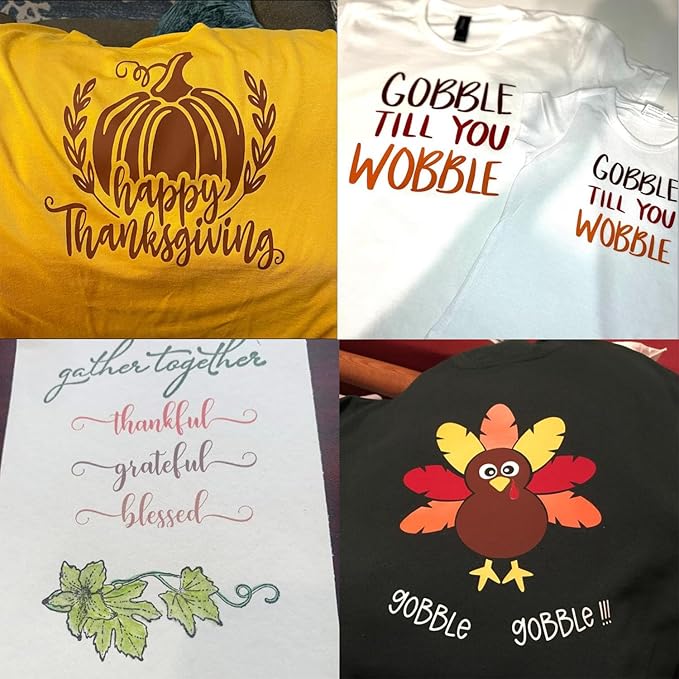 Fall Stencils for Painting 6” Pumpkin Stencils Autumn Leaf Stencil Happy Thanksgiving Templates for Wood Fabrics Crafts Decor