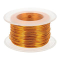 uxcell 20 Gauge / 0.8mm Anodized Aluminum Wire for Jewelry Craft Making, 102 Feet Bendable Flexible Wire for DIY Home Decor Gardening Sculpture, Gold