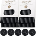 52pcs Black Sealing Wax Sticks, Andotopee Glue Gun Wax Seal Sticks for Wax Seal Stamp, Premium Sealing Wax for Envelope Letter Seal Wedding Invation Craft Adhesive, Great Gift Ideas (Mini Size)