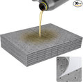 30PC Oil Absorbent Pads | 13"X10" Meltblown Polypropylene Mats, Hand-Tear Lines for Automotive & Workshop | Vacuum Eco-Packaging, Reusable Spill Control