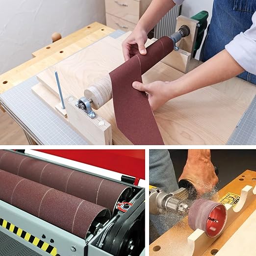 600 Grit Sandpaper Roll, 3 Inch x 49 Feet Emery Cloth Roll Aluminum Oxide Abrasive Paper Roll Continuous Sandpaper for Metalworking, Woodworker, Furniture Repair, Sanding Automotive Plumbing