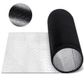 24"x 96" x 0.06" 1060 Black Aluminum Diamond Plate Metal Aluminum Cross Pattern Plate for Cargo Trailer Siding RV Siding Ramps Boats Cold Room Walkways Skid Plates Flooring Footboards