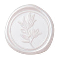 PONATIA Wax Seal Stickers - 50 Pcs Self- Adhesive Wedding Seal Stickers, Light Blush Pink Wax Seals, Perfect for Invitation Cards, Envelopes Christmas Cards, Gift Wrapping, Party Menu Decor