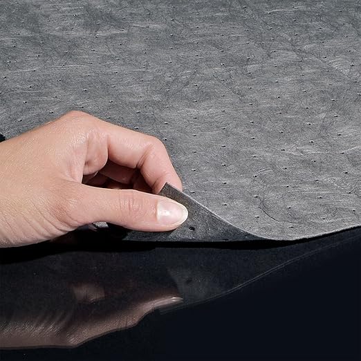 PIG Absorbent Mat Roll | 30" W x 150' L | Lightweight Mat Roll | Absorbs up to 20.1 Gallons per Roll | MAT137