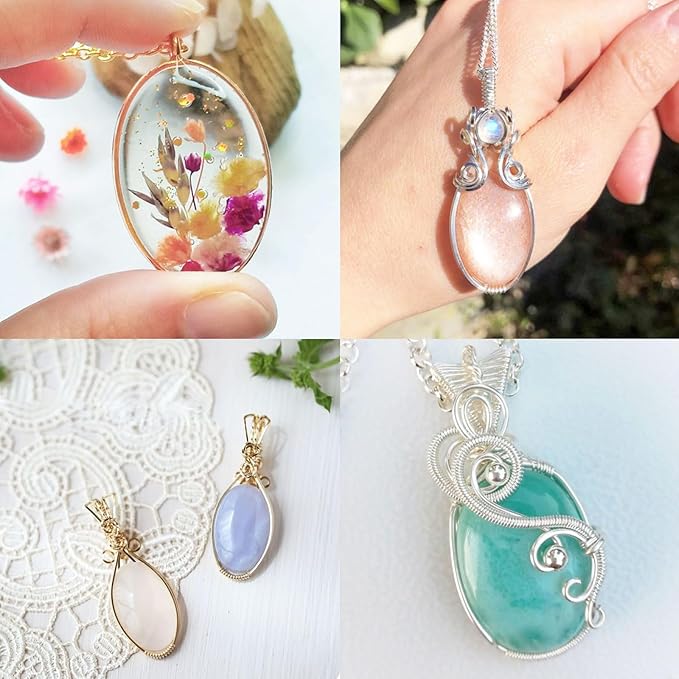 FUNSHOWCASE Oval Cabochon Resin Epoxy Silicone Mold