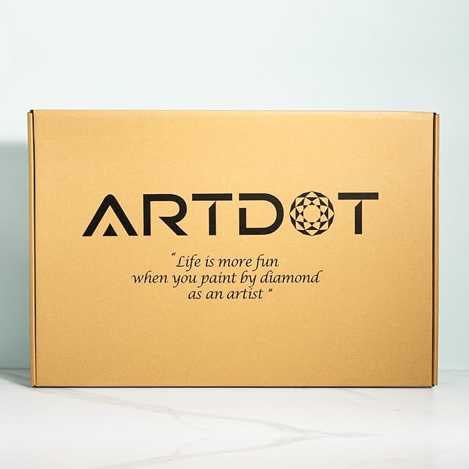 ARTDOT A2 LED Light Pad for Diamond Painting USB Powered Light Board Kit, Adjustable Brightness with 12 Angles Stand and Clips