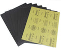 Sandpaper Sheets, 180 Grit Dry Wet Sand Paper, 9 x 11 Inch, Silicon Carbide, for Wood Furniture Finishing, Metal Sanding and Automotive Polishing, 10 -Sheet