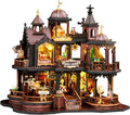 DIY Dollhouse Miniature House Kit,DIY Kit Mini House Model,1:24 Scale Creative Doll House Best Christmas Birthday Gift for Lovers Boys and Girls. (Edinburgh Castle)