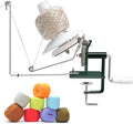 Yarn Winder, Yarn Ball Winder, Large 15 oz and Easy-to-Install Yarn Cake Winder Efficiently Make Yarn Cake, Sturdy Metal and ABS Yarn Winder for Crocheting,The Helper for Knitting Enthusiast