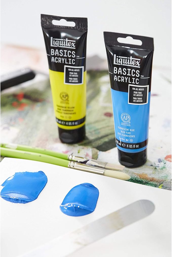 Liquitex BASICS Acrylic Paint, 118ml (4-oz) Tube, Purple Gray