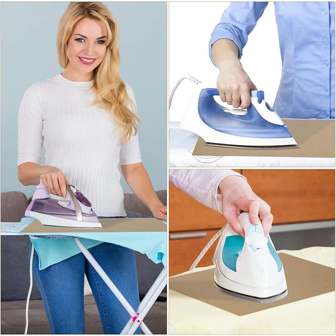 Selizo 20 Pack Teflon Sheet for Heat Press, Heat Transfer Press Cover Paper Heat Resistant Transfer Protector Mats for Cricut Iron HTV Vinyl, Sublimation, Baking and Craft