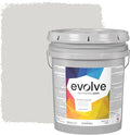 EVOLVE Paint & Primer: Environment-friendly, Low Sheen with One-coat Coverage for Interior & Exterior surfaces (Morning Frost, 5-Gallon)