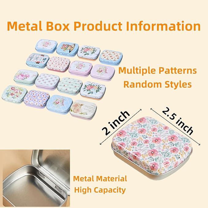 50Pcs Spiral Stitch Markers for Crocheting,Split Ring Stitch Markers with Box Metal Stitch Markers for Knitting Sewing DIY Handmade Crafts