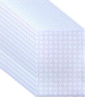 PATIKIL 11.7x8.3" Holographic Sticker Paper, 20Sheets A4 Polypropylene Self-Adhesive Transparent Waterproof Laminate Overlay Film for Photo Cards Scrapbook Decorations, Heart