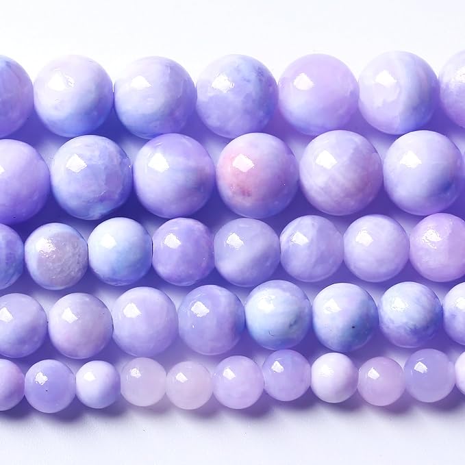 Galaxy Starry Purple Persian Jade Stone Beads Gem Round Loose Beads for Jewelry Making DIY Bracelet 32pcs 12mm 16"