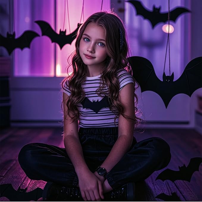 Lystaii 9pcs Halloween Lighting Gel Filter 11.8 x 11.8 Inches Gel Light Filter Color Correction Overlays Transparent Color Filters Film Plastic Sheets for Video Photo Stage Studio (Orange Purple)
