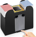 Unniweei Automatic Card Shuffler, Battery-Operated Electric Shuffler, Casino Card Game for Poker, Home Card Game, UNO, Phase10, Texas Hold'em, Blackjack, Home Party Club Game