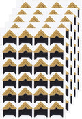360 Count Self-Adhesive Acid Free Photo Corners for Scrapbooks Memory Books (Gold)