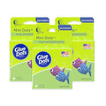 Glue Dots, Mini Dots, Double-Sided, 3/16", 900 Dots, DIY Craft Glue Tape, Sticky Adhesive Glue Points, Liquid Hot Glue Alternative, Clear, 3 Pack