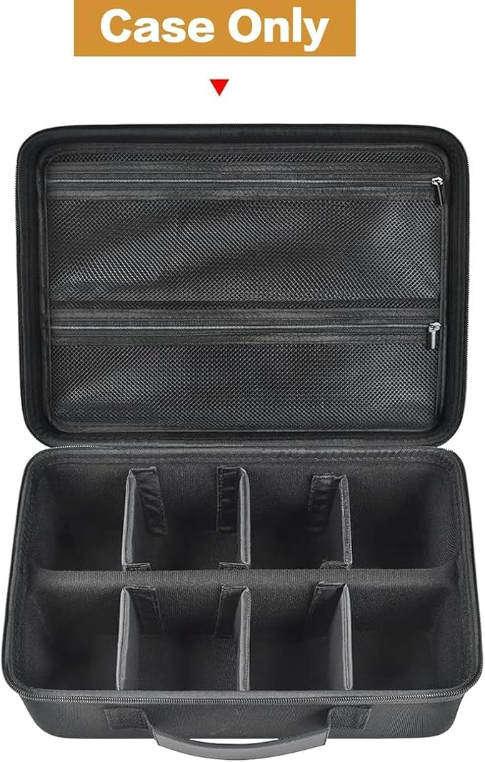 ALLPRIMO Trading Card Case Storage Box for 2700+ Cards. Deck Boxes Travel Organizer Holder Compatible with TCG/for Topps Baseball Sports/for C.A.H/for UNO/for MTG/for Yu-Gi-Oh Games -Black