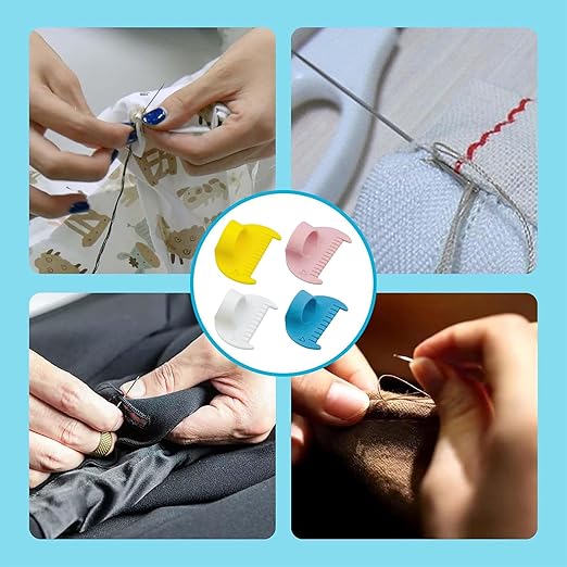 5mm Seam Guide for Hand Sewing Edge Lockranding Tool 5 PCS Set for Leather/Fabric/Craft Sew, Orange