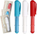 3PCS Sewing Chalk for Fabric, Wipeable and Washable Fabric Chalk for Sewing, Tailors Chalk for Fabric Etailed Marking on Fabrics, Cottons, Leathers - Blue, White, Red