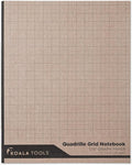 KOALA TOOLS | Graph Paper Notebook (1 Unit) | 7.75" x 9.75", 60 pp. - Quad, Grid, Graphing Field Notebook Set - for Scientific and Math Use
