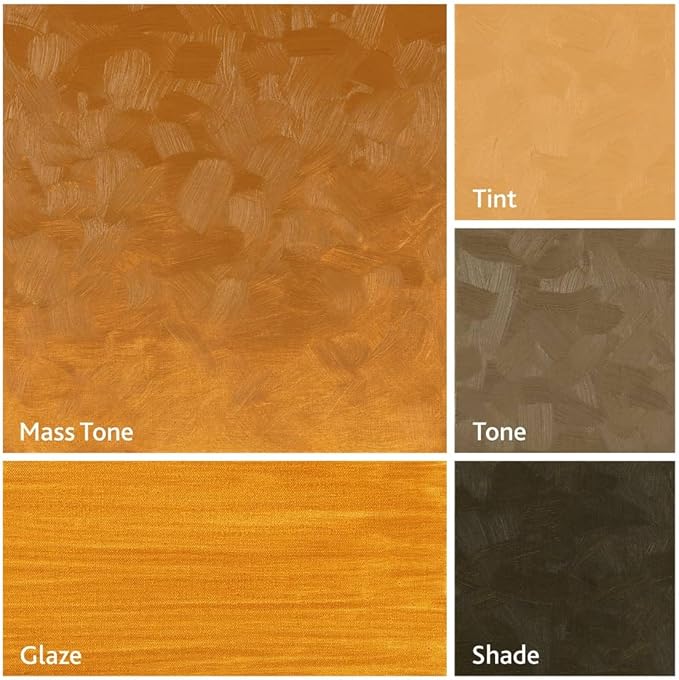 Tusc & Pine Artist Oil Paint - Raw Sienna, 150 ml, Non-Yellowing, Rich & Creamy Consistency, Maximum Pigment Load, Small Batch Milled Oil Paints Made in the USA for Professional Artists