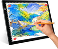 LUXJOYFUL A4 LED Tracing Light Box Board, Ultra-Thin Stepless Diamond Painting Light Board, Lightbox for Tracing and Drawing, Vinyl Weeding, Artist, Tattoo