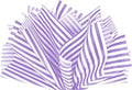 Flexicore Packaging Lilac Purple Pin Stripe Print Gift Wrap Tissue Paper Size: 15 Inch X 20 Inch | Count: 50 Sheets | Color: Lilac Pin Stripe