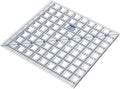 TrueCut Square 9.5" x 9.5" Quilting Ruler with Track and Guide for Straight Cuts - Innovative Quilting and Sewing Ruler for Accurate Fabric Cuts with 1/8th Measurements