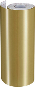 Ant Smart Adhesive Permanent Vinyl Compatible with Cricut Explore and Maker Series Without Cutting Mats, Create DIY Projects, Decals, Stickers & More (Gold, 13inch x 100ft)