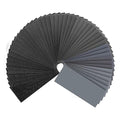 Sandpaper Assortment 80-5000 Grit, 51 Sheets, 9 x 3.6 Inch Wet Dry Sand Paper, Hand Sanding Sheets for Wood Metal Automotive Sanding and Polishing
