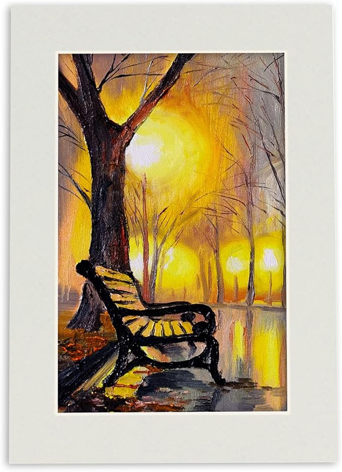 11x14 Mat for 8.5x11 Photo - Precut Grey Picture Matboard for Frames Measuring 11 x 14 Inches - Bevel Cut Matte to Display Art Measuring 8.5 x 11 Inches - Acid Free Pack of 100 MATS