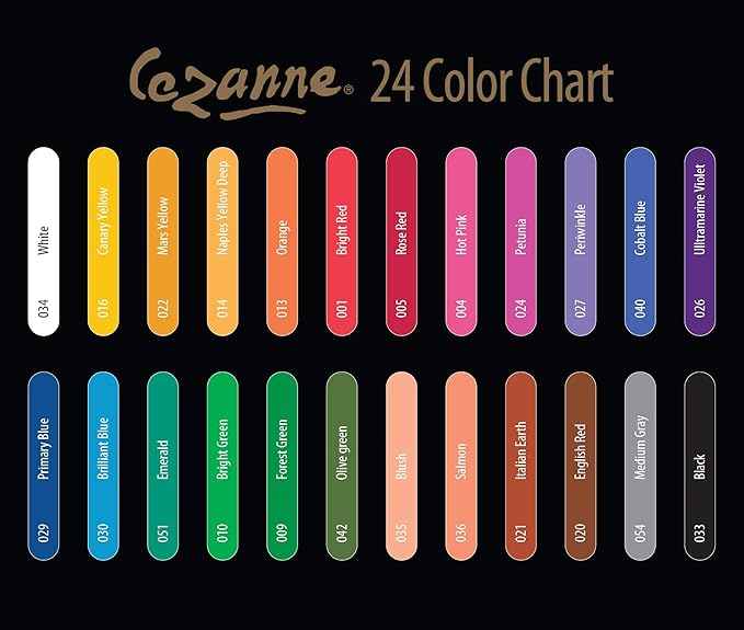Creative Mark Cezanne Premium Colored Pencils Rose Red 6 Pack - Highly-Pigmented Drawing Pencils - Coloring Pencils for Drawing, Blending, Coloring, and More