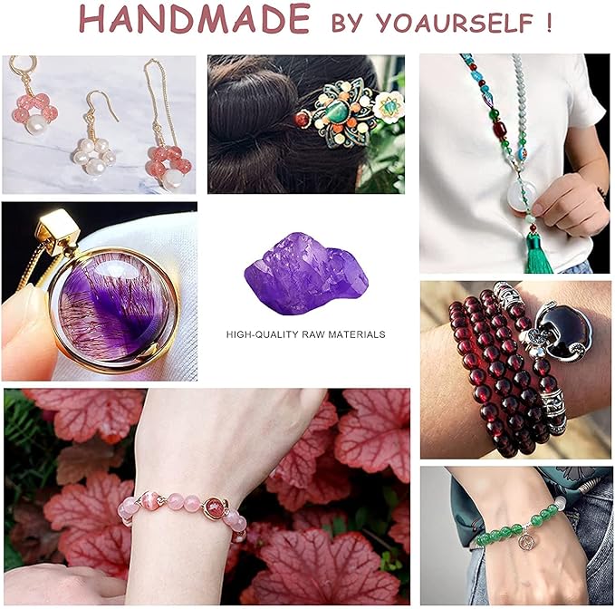 60PCS 6MM Natural Green Jade Stone Beads Energy Healing Beads for DIY Jewelry Bracelet Necklace Making for Jewelry Making15Inch