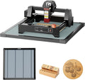 LONGER Ray5 mini 2.5W Laser Engraver with 15.7"x 15.7" Honeycomb Bed, 12000mm/min High-Speed Cutter for Wood, Metal, Acrylic, Leather, DIY CNC, 130x140mm Engraving Area, WiFi, Emergency Stop Safety