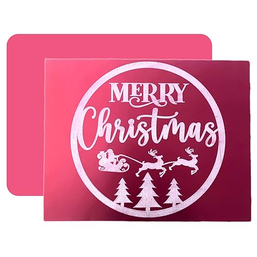 Metal Engraving Sheets for Etching with Maker, Explore Air 2, Silhouette Cameo 4, Brother Scan and Cut Zoom Precision Engraving Tool Tip Engraver; Blank Anodized Aluminum Sheets for Crafting