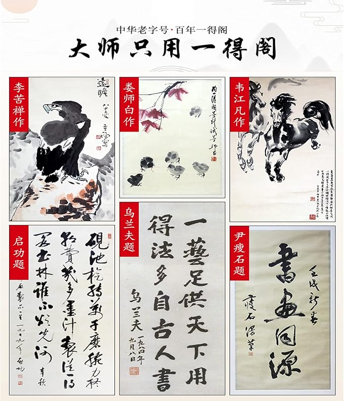 MEGREZ Yidege Practice Ink Chinese Brush Ink Sumi Ink for Beginner Practice Chinese Japanese Calligraphy Liquid Ink, Black - 500ml(17.6 OZ)/Bottle
