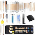 Clay Tools Kit, 52 PCS Complete Clay Tools Set for Sculpting and Pottery, Pottery Tools Includes Polymer Clay Tools, Sculpting Tools, Ceramic Tools, Clay Carving Tools, Perfect Pottery Tool Kit