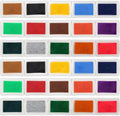 DEAYOU 30 Pack Craft Ink Pads, Washable Finger Stamp Pad for Rubber Stamps, Card Making, Paper, Wood, Fabric, Scrapbooking, DIY, Children, Adult, 15 Colors